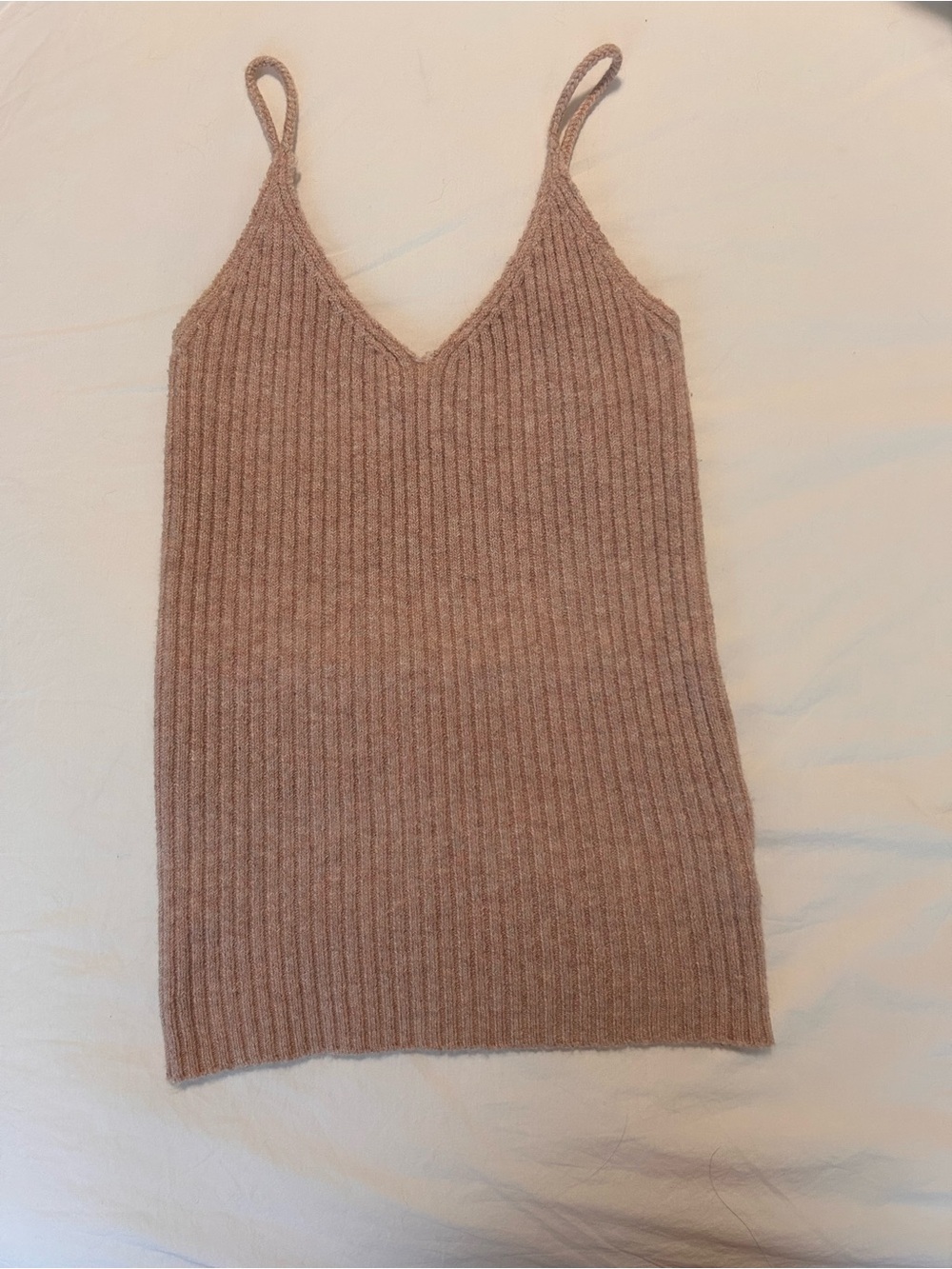 AE S Pink Knit Tank